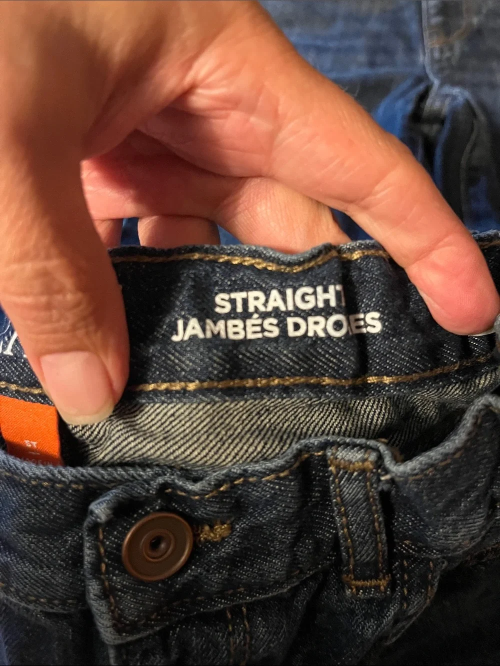 The Children's Place Dark Blue Straight Jeans